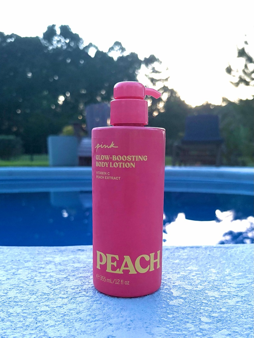 PINK Victoria’s Secret - 12oz PEACH - Glow Boosting Body Lotion - Picture 9 of 11